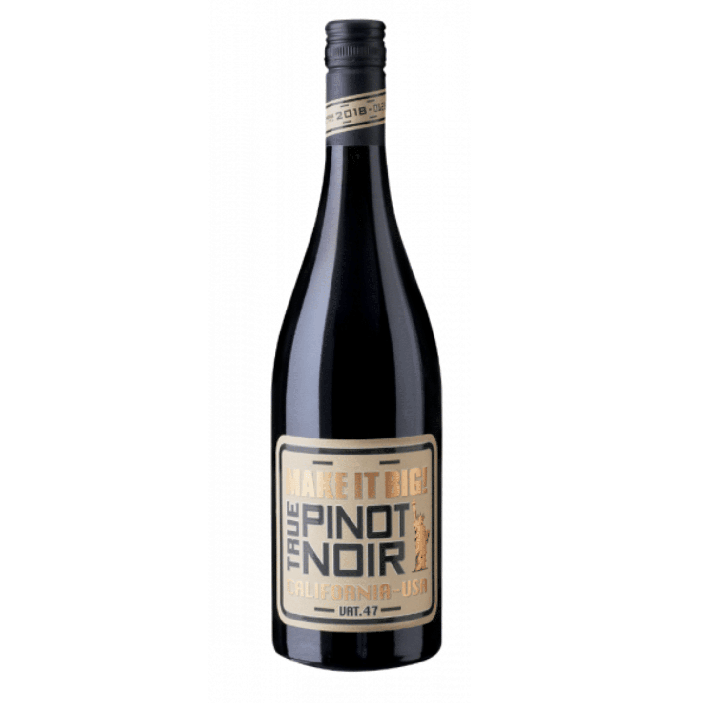 Make It Big! True Pinot Noir Californien 2020 - Elegance i glas