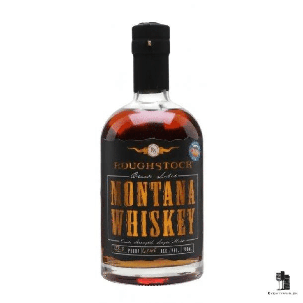 Roughstock Montana Black Label Whisky 61,5% på tilbud!