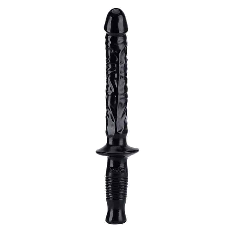 Toyjoy The Manhandler Dildo 38 Cm   Sort fra Toy Joy