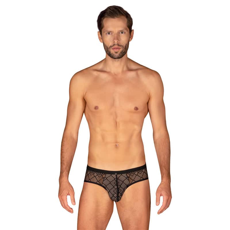 Severio Jockstrap Trusse Til Mænd Sort   L  fra Obsessive
