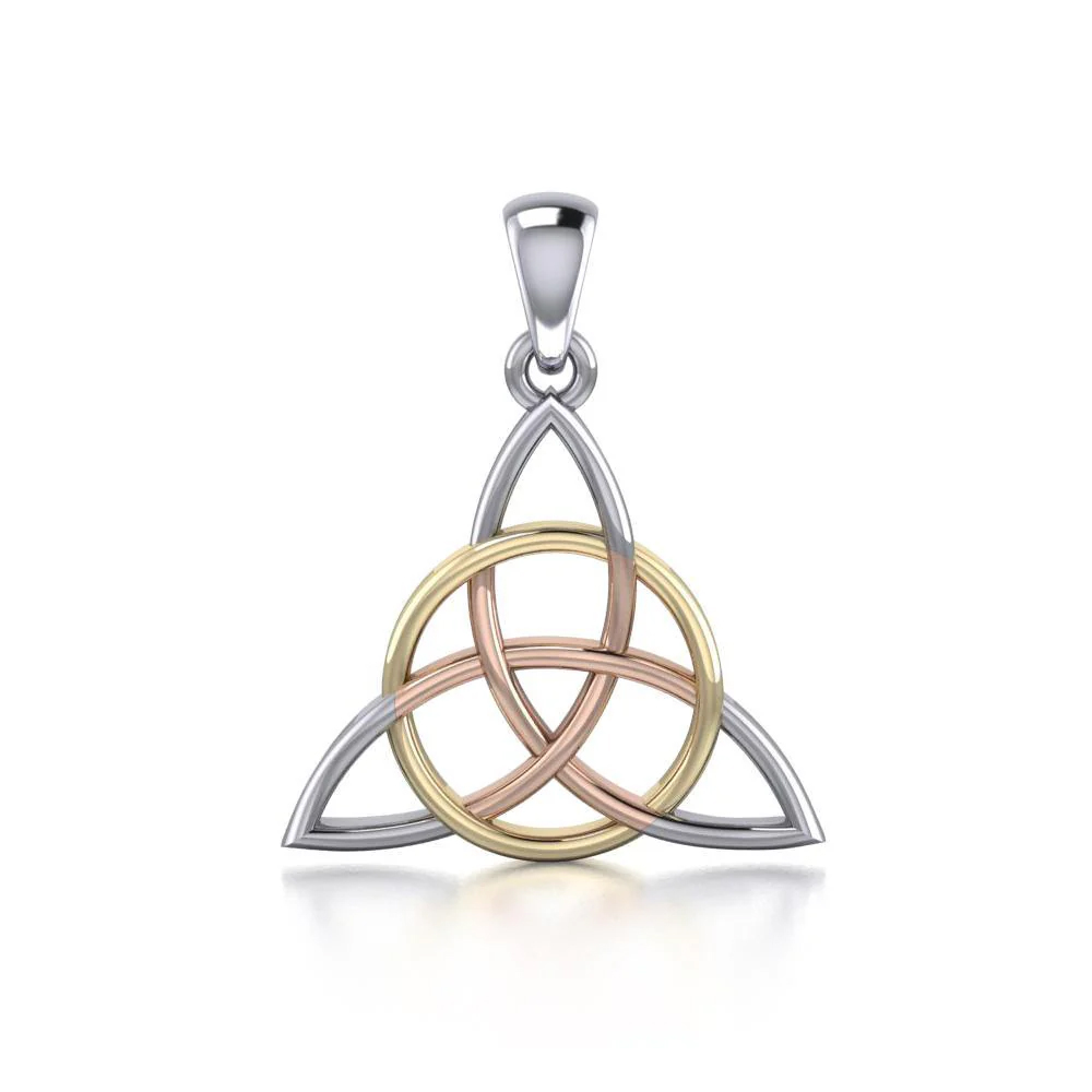 Vedhæng med Triquetra - Keltisk Treenighedssymbol 36mm