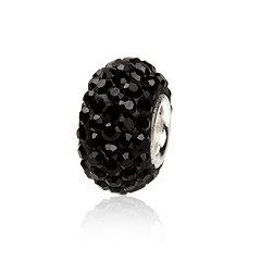 Swarovski Krystal Charm Led i Sølv – Fantastisk Tilbud!