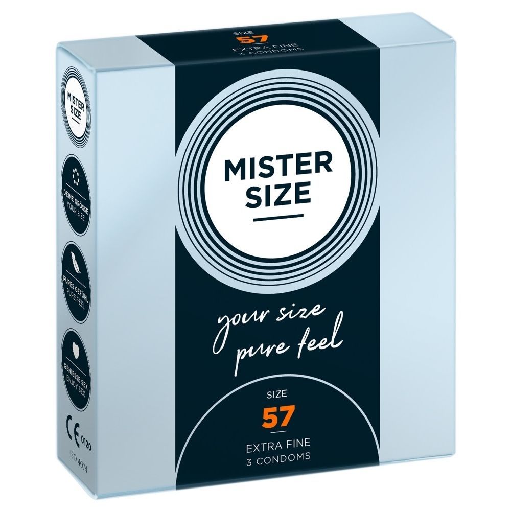 Mister Size 57 Mm     Kondomer 3 Stk. fra 210th