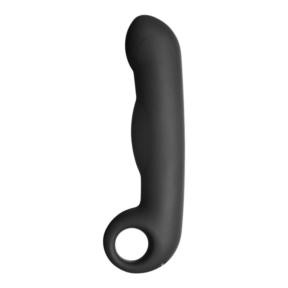 Silicone Noir Ovid   Elektro G Spot Dildo fra Electrastim