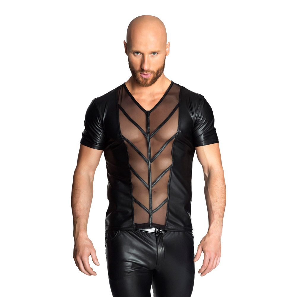 Shirt Med Gennemsigtig Front 5 fra Noir Handmade