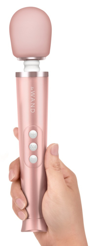 Opladelig Luksus Massage Wand   Lyserød fra Le Wand
