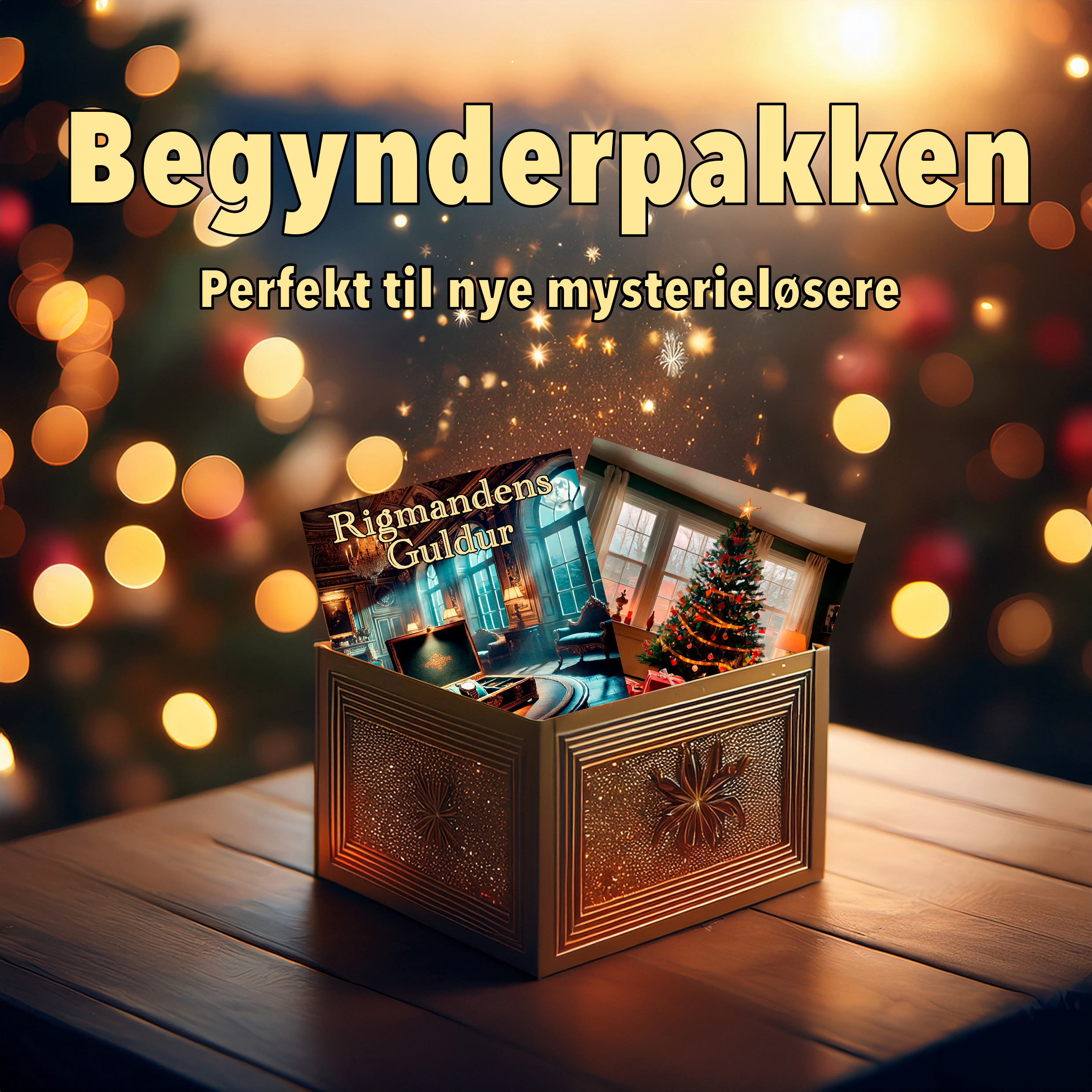 Begynderpakken  Perfekt Til Nye Mysterieløsere fra Selskabsspillet