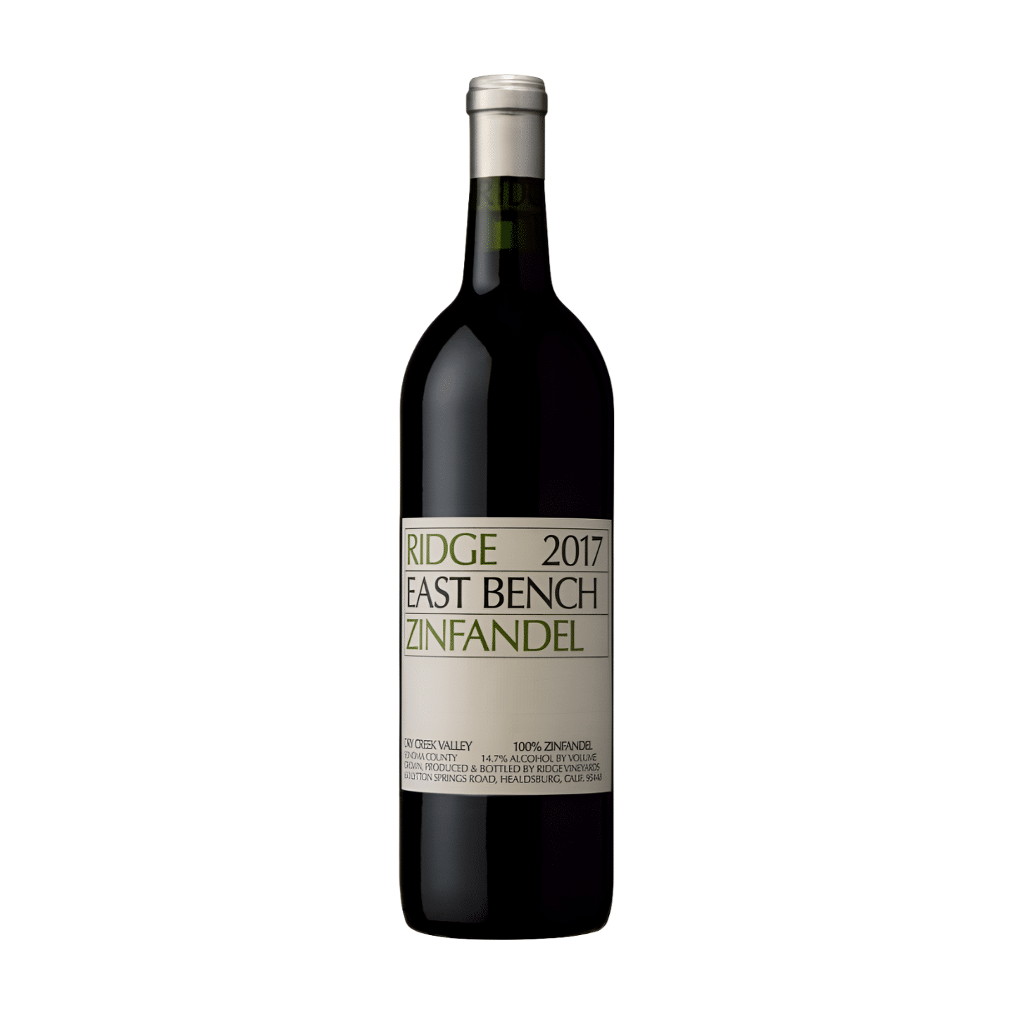 Ridge Vineyards Zinfandel East Bench 2019 - Vin Tilbud!