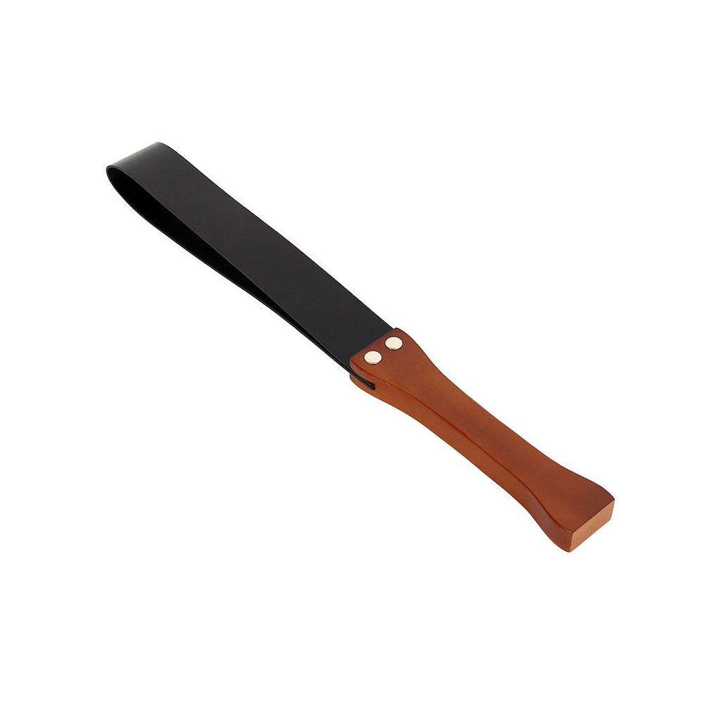 Læder Paddle Med Træhåndtag fra O-products