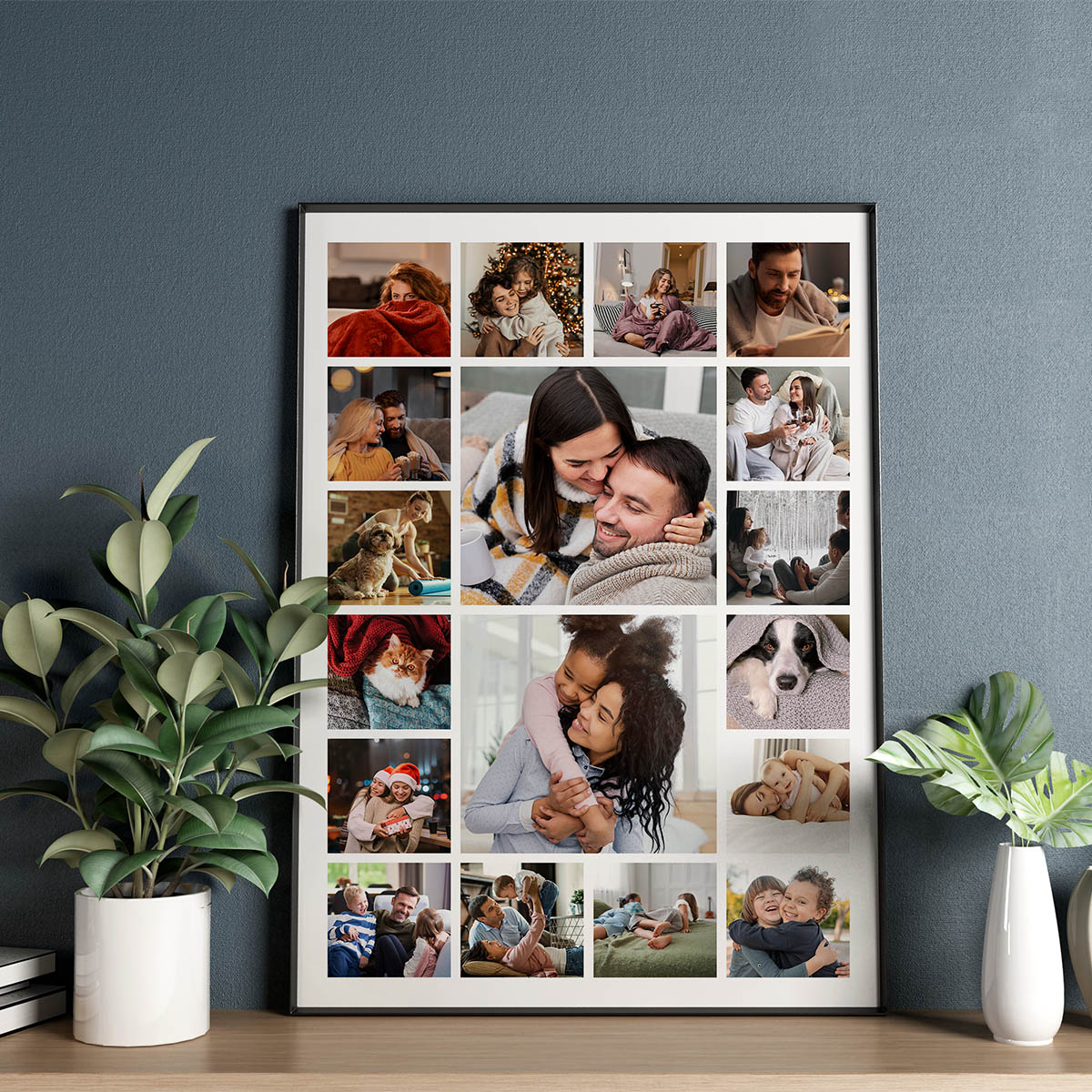 Collage Prints   18 Billeder fra Dinfotobog.dk