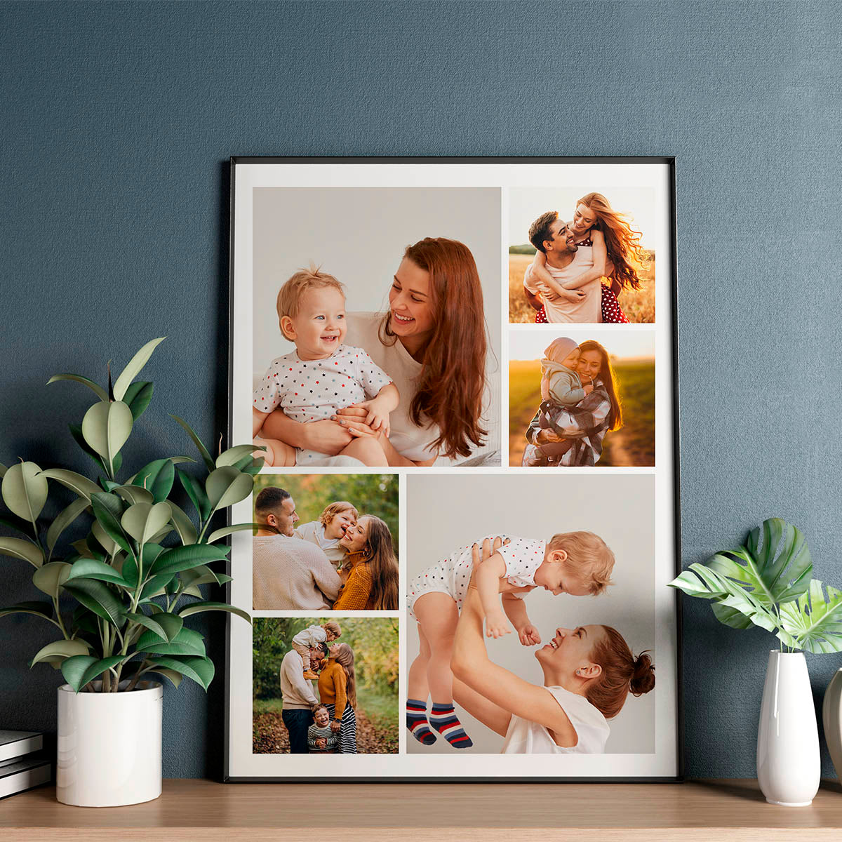 Collage Prints   6 Billeder fra Dinfotobog.dk
