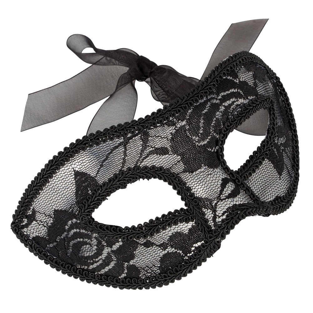 Sort Blondemaske fra Cottelli