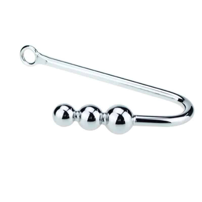 Metal Beaded Anal Krog fra Bound