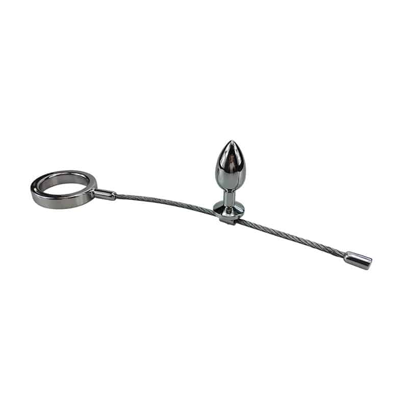 Penisring Med Anal Plug fra Bound