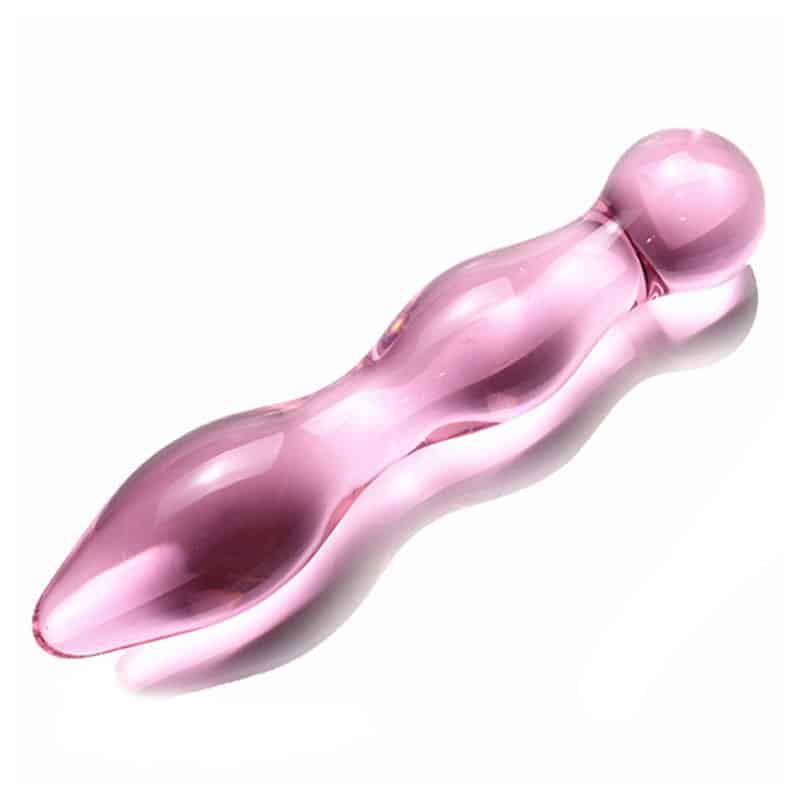 Glas Dildo Pink fra Celestials