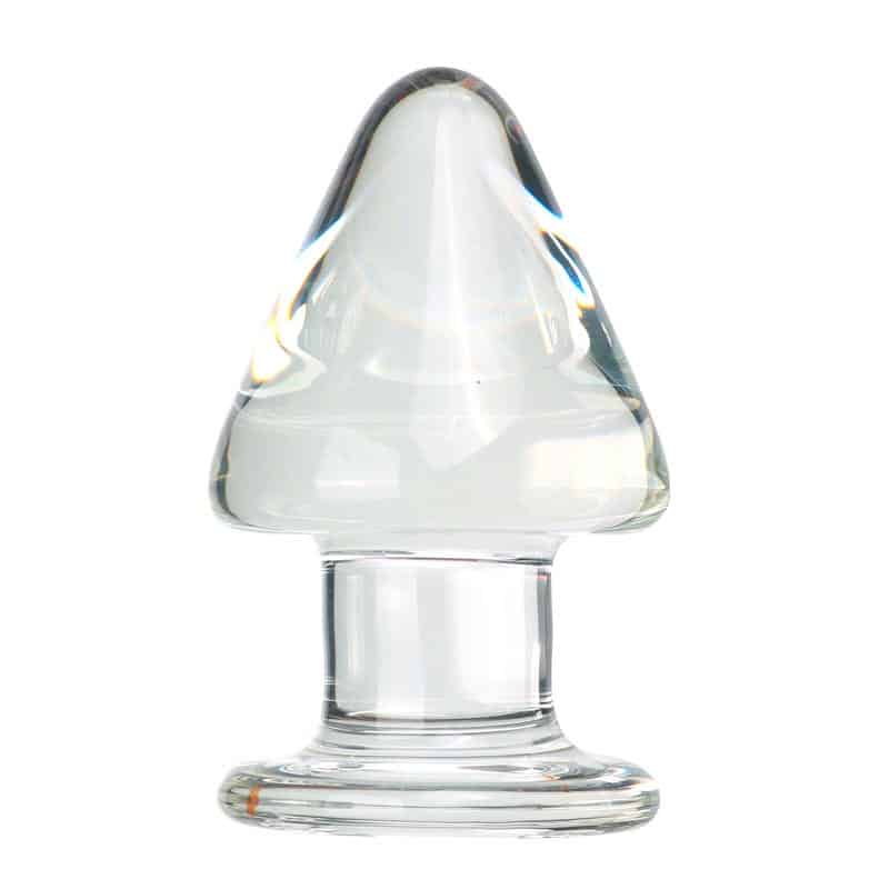 Max! Glas Buttplug Transparent fra Celestials