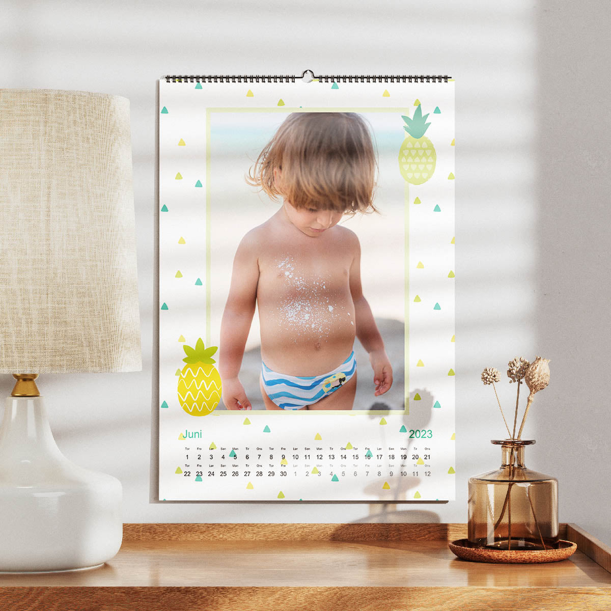 Sæson Inspireret Kalender   Smal Design fra Dinfotobog.dk