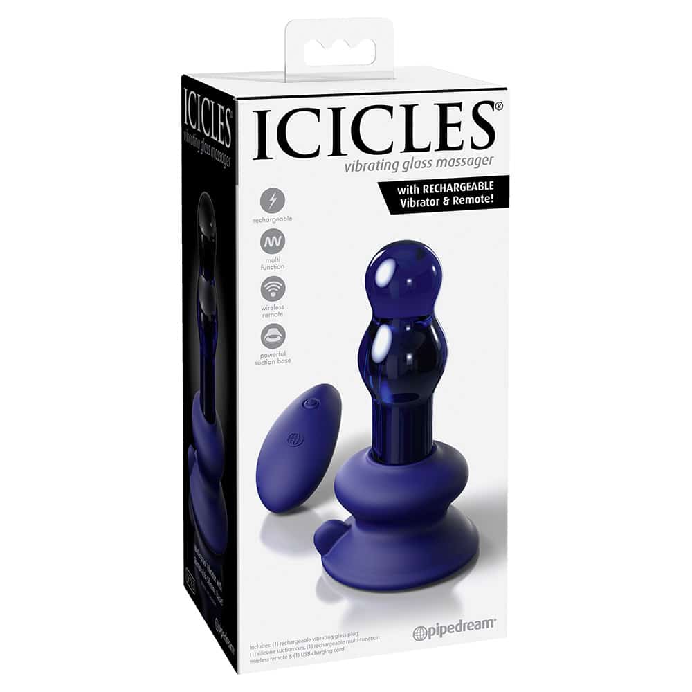 No. 83 Glas Buttplug fra Icicles