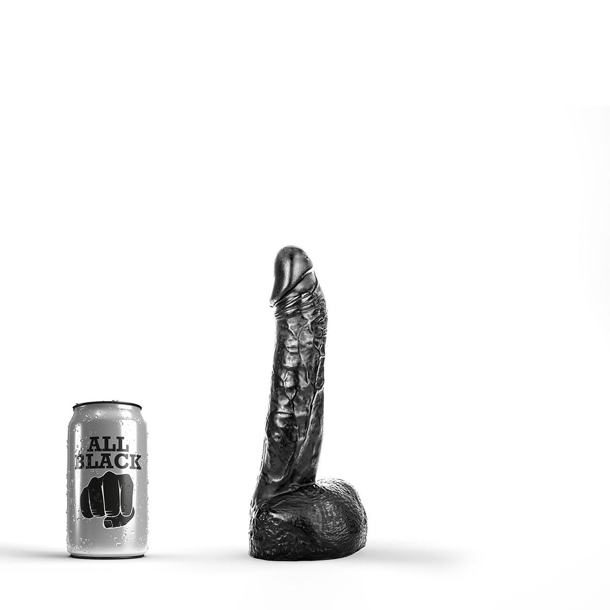 11   Realistisk Anal Dildo fra All Black