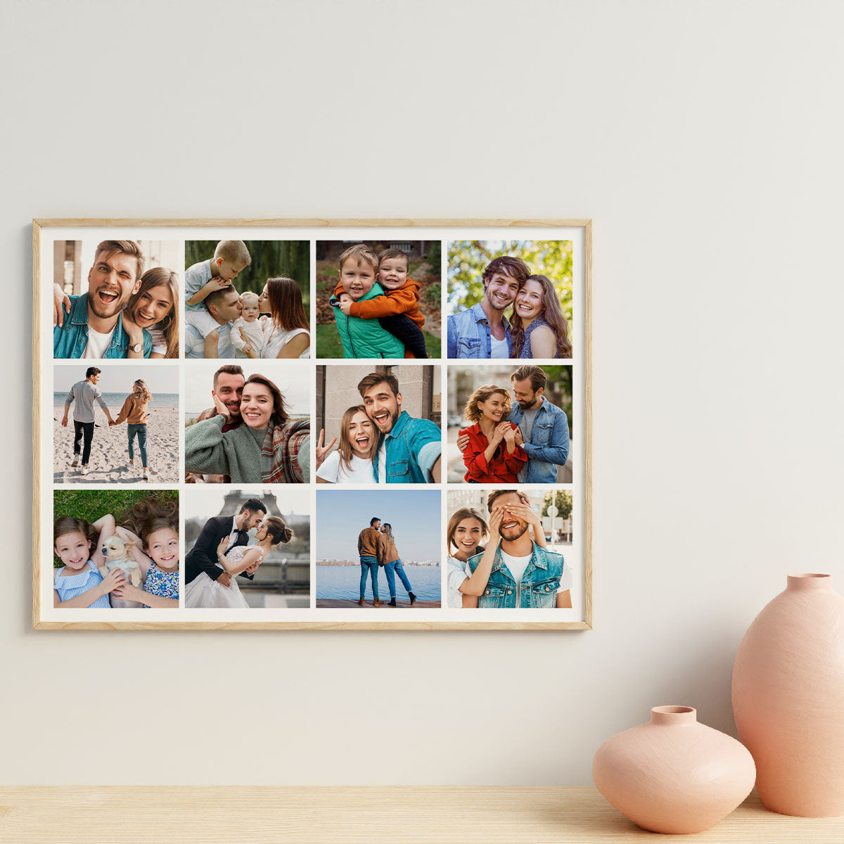 Collage Prints   12 Billeder   Bredformat fra Dinfotobog.dk
