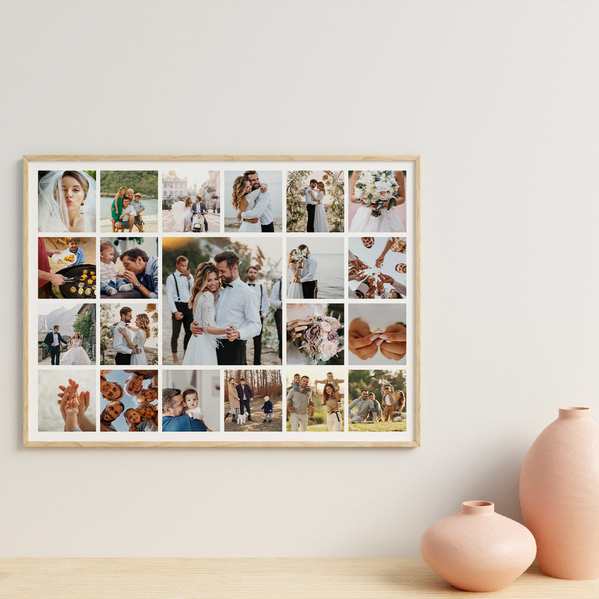 Collage Prints   21 Billeder   Bredformat fra Dinfotobog.dk
