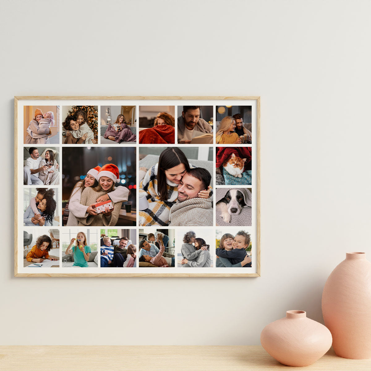 Collage Prints   18 Billeder   Bredformat fra Dinfotobog.dk