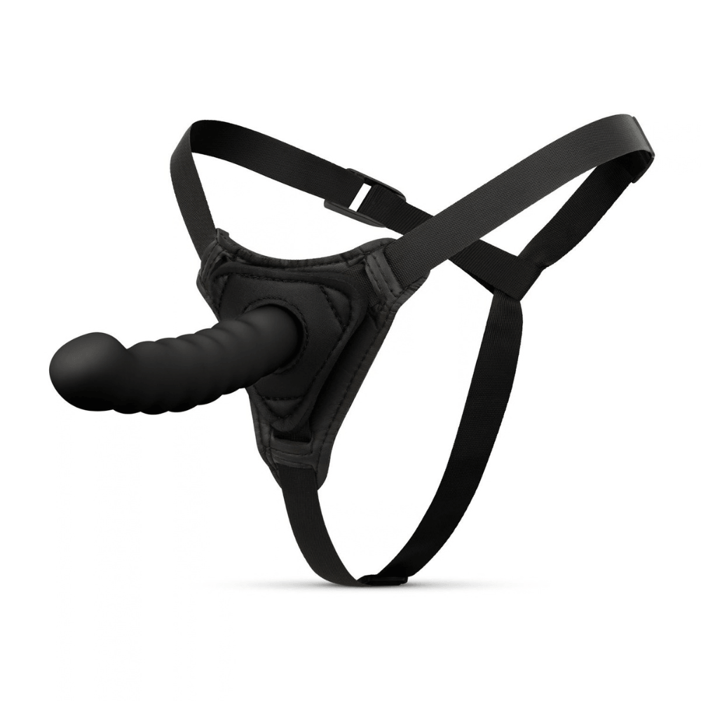 Fetish Silicone Strap On Bended fra Easytoys